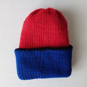 SALE! Serenity and Luxe | Multicolor Double Knit Rasta Beanie Tam | One Size